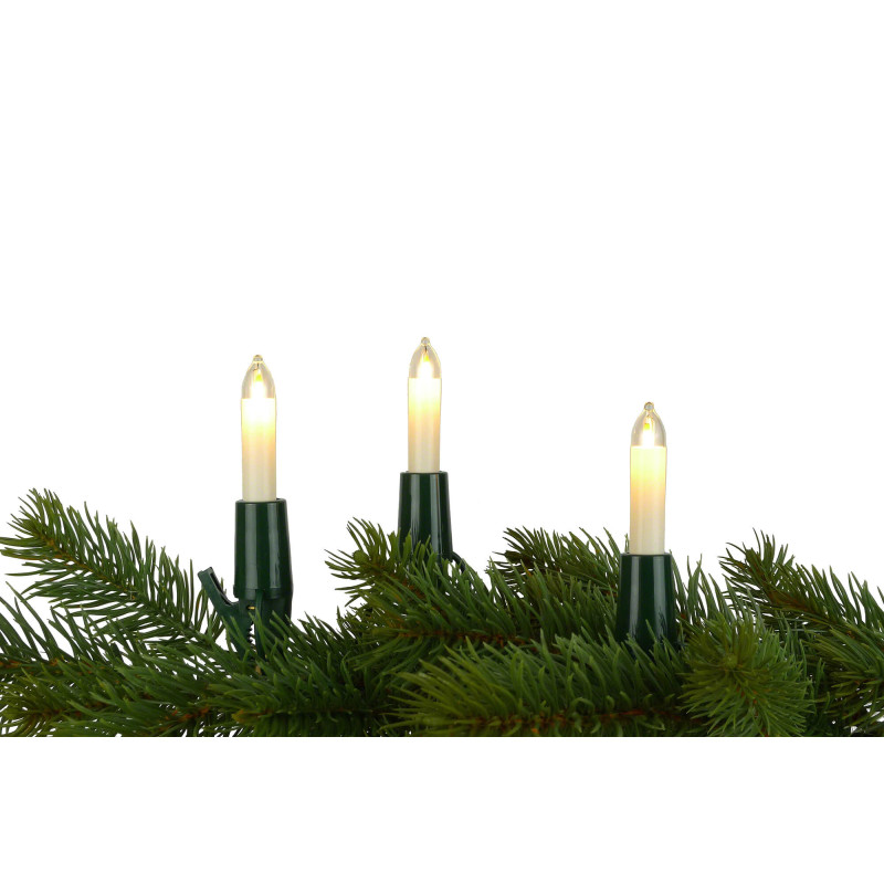 NARVA Lichterkette mit 20 Kleinschaftkerzen - LED