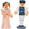Princess with Dove - 7 cm / 2.8 inch