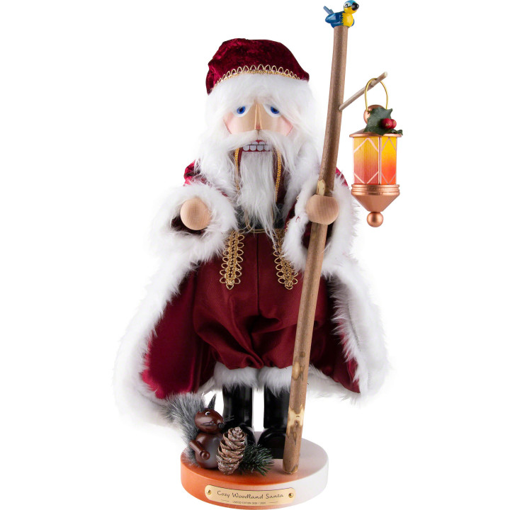 Nutcracker - Cozy Woodland Santa - 47 cm / 18.5 inch