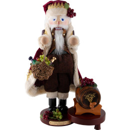 Nutcracker - Cozy Wine Santa - 50 cm / 19.7 inch