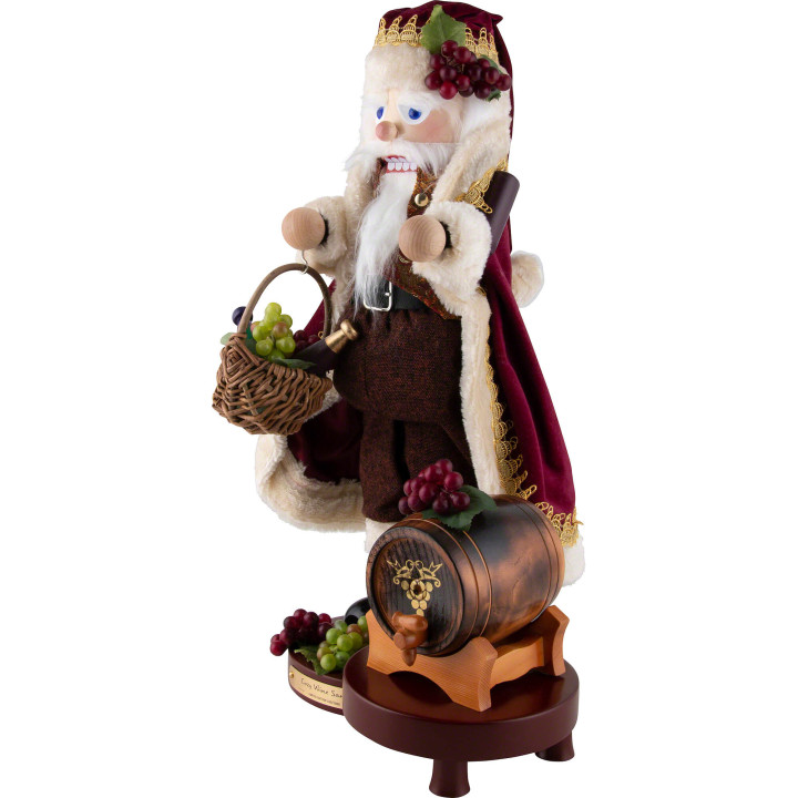 Nussknacker Cozy Wine Santa - 50 cm