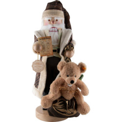 Nussknacker Riesiger Steiff Santa - 100 cm