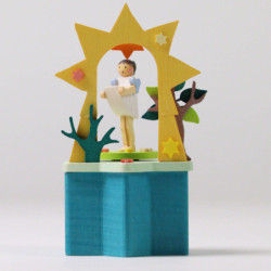 Hand Crank Music Box - The Star Money - 10,7 cm / 4.2 inch