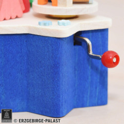 Music Box with Crank Cradle Song - 9 cm / 3.5 inch