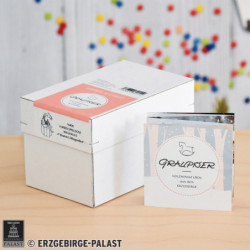 Kurbelspieldose Wiegenlied - 9 cm