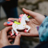 Tree Ornament - Unicorn Yellow/Pink - 6,2 cm / 2.4 inch