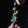 Tree Ornament - Spindle with Angel - 11 cm / 4.3 inch