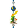 Christbaumschmuck Spindel mit Engelchen - 11 cm