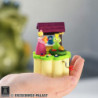 Kurbelspieldose Froschkönig - 8,5 cm