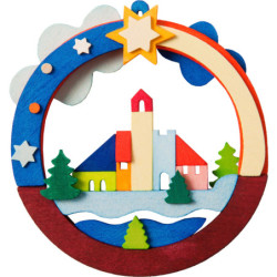 Tree Ornament - Christmas Village - 8,6 cm / 17318.9 inch