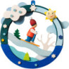 Tree Ornament - Sledding Hill - 8,6 cm / 17318.9 inch