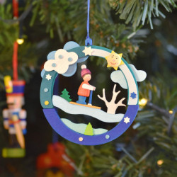 Tree Ornament - Sledding Hill - 8,6 cm / 17318.9 inch