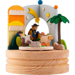 Music Box Nativity - 11,6 cm / 4.6 inch