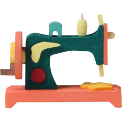 Christbaumschmuck Nähmaschine - 3,8 cm