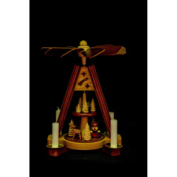 2-stöckige Tischpyramide Waldwichtel - 24 cm