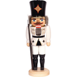 Nussknacker Soldat weiß - 29 cm