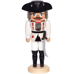 Nussknacker General weiß - 29 cm