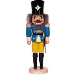 Nussknacker Husar blau - 29 cm