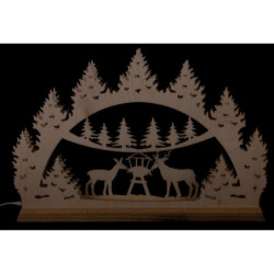 Mini Candle Arch - Forest Motif - 22x14 cm / 8.7x5.5 inch