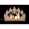 Mini Candle Arch - Santa Claus - 22x14 cm / 8.7x5.5 inch
