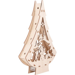 Light Tree - Snowman - 20,5x30 cm / 8.1x11.8 inch