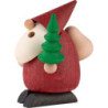 Räuchermännchen Weihnachtsmann Baumlieferservice - 11 cm