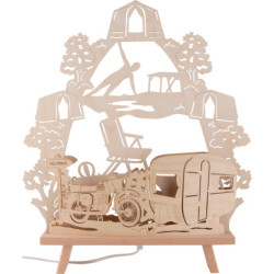 Candle Arch - "Eastalgia Camping" - 36x42,5 cm / 14.2x16.7 inch