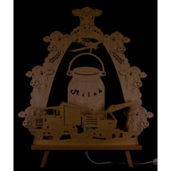 Candle Arch - Agrar Motive - 37,5x44 cm / 14.8x17.3 inch