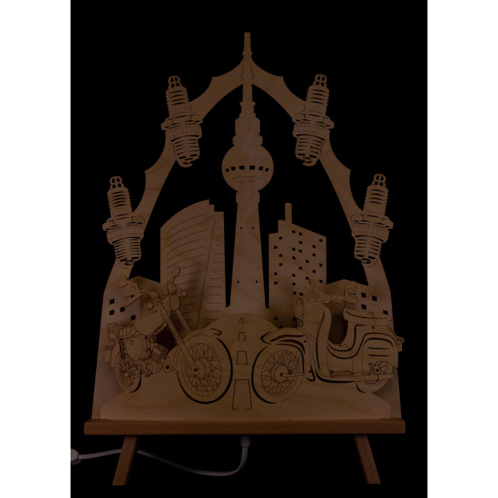 Candle Arch - Moped - 37,5x44 cm / 14.8x17.3 inch