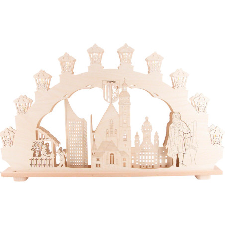 3D Candle Arch - Leipzig - 66x40 cm / 26x15.7 inch