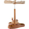 1-Tier Table Pyramid - Stag and Deer - 23 cm / 9.1 inch