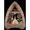 Lichterspitze "Seiffener Kirche" - 21,5x29 cm