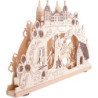3D Candle Arch - "Three Hazelnuts for Cinderella" - 52x31,5 cm / 20.5x12.4 inch