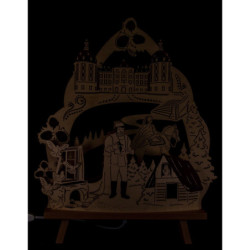 Candle Arch - "Three Hazelnuts for Cinderella" - 34,5x42 cm / 13.6x16.5 inch