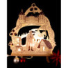 Candle Arch - "Three Hazelnuts for Cinderella" - 34,5x42 cm / 13.6x16.5 inch