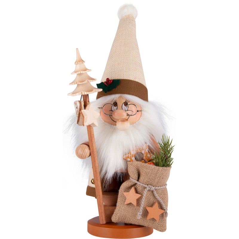 Smoker - Gnome Santa with Bar - 39 cm / 15 inch