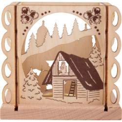 Tischlaterne "Drei Haselnüsse für Aschenbrödel" - 11,5 cm