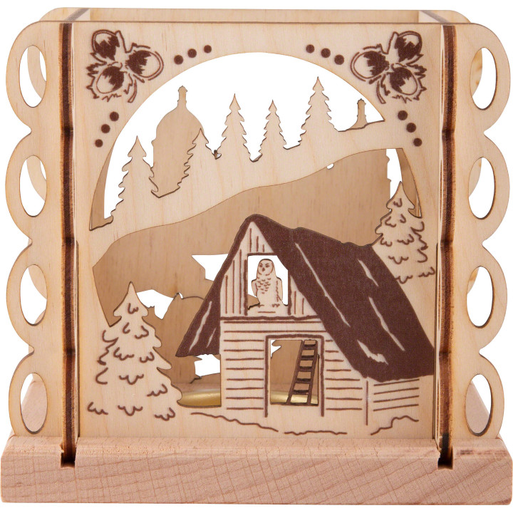 Lantern - "Three Hazelnuts for Cinderella" - 11,5 cm / 4.5 inch