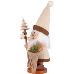 Smoker - Gnome Santa with Bar - 39 cm / 15 inch