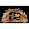 3D Candle Arch - "Three Hazelnuts for Cinderella" Natural - 70x41 cm / 27.6x16.1 inch