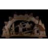 3D-Schwibbogen "Drei Haselnüsse für Aschenbrödel" natur - 70x41 cm