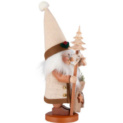 Smoker - Gnome Santa with Bar - 39 cm / 15 inch