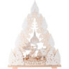 Light Triangle - Seiffen Church Natural - 52 cm / 20.5 inch