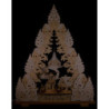 Light Triangle - Seiffen Church Natural - 52 cm / 20.5 inch