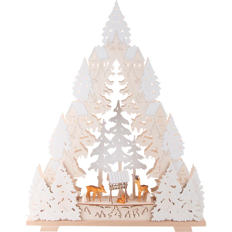 Light Triangle - Forest Magic - 52x65,5 cm / 20.5x25.8 inch