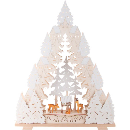 Light Triangle - Forest Magic - 52x65,5 cm / 20.5x25.8 inch