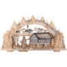 Candle Arch - Market Café with Turning Pyramid - 72x43x13 cm / 5.1 inch