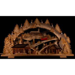 Candle Arch - Fichtelberg Idyll - 72x43x15 cm / 28.3x17x5.9 inch