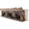 Illuminated Stand 'Mining and Miners' - 75x20x16 cm / 29.5x7.9x6.3 inch