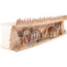 Illuminated Stand Christmas Idyll with Candle Arch - 75x20x15 cm / 29.5x7.9x5.9 inch